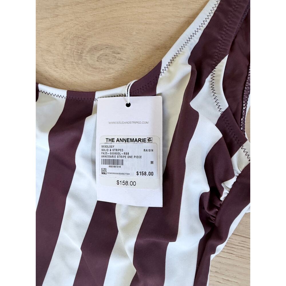 Solid and Striped Annemarie One Piece Swimsuit Size M NWT - Picture 5 of 6